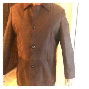 Men’s suede coat